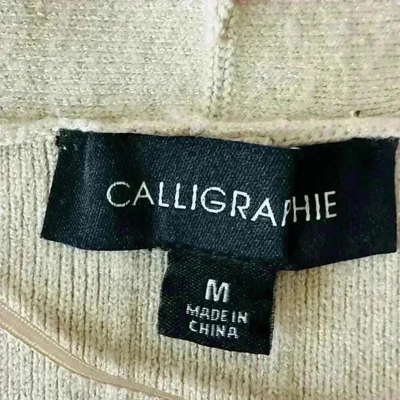 NEW! Calligraphie Women’s Open Front Longline Vest. Size Medium. - Picture 6 of 10